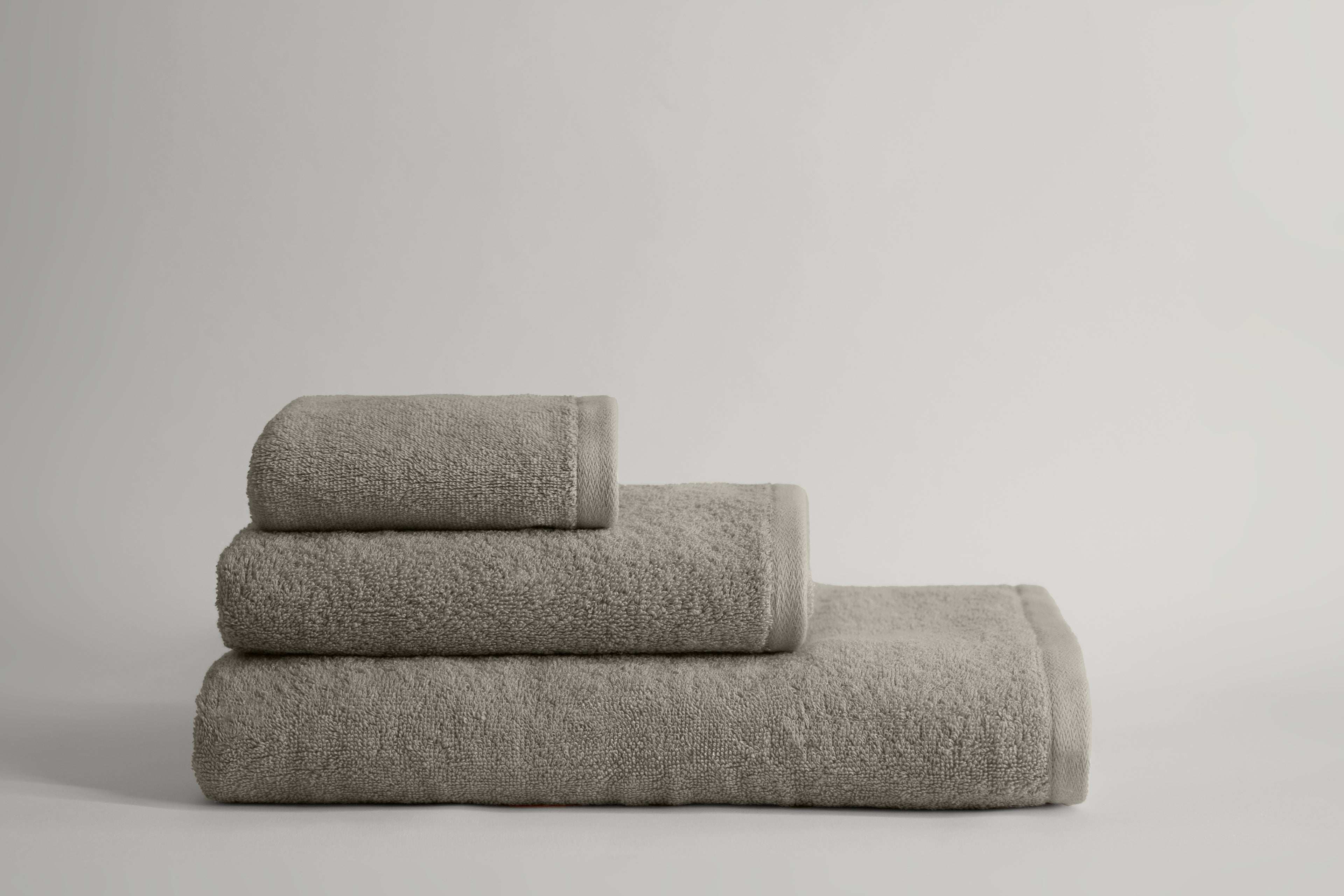 Grey Solid Towel