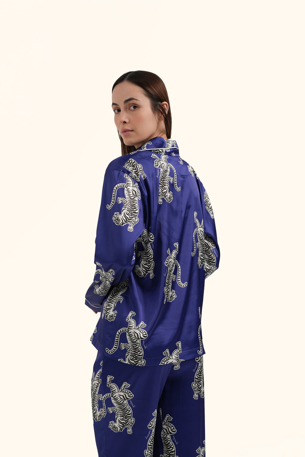 Tiger Luxe Blue Set