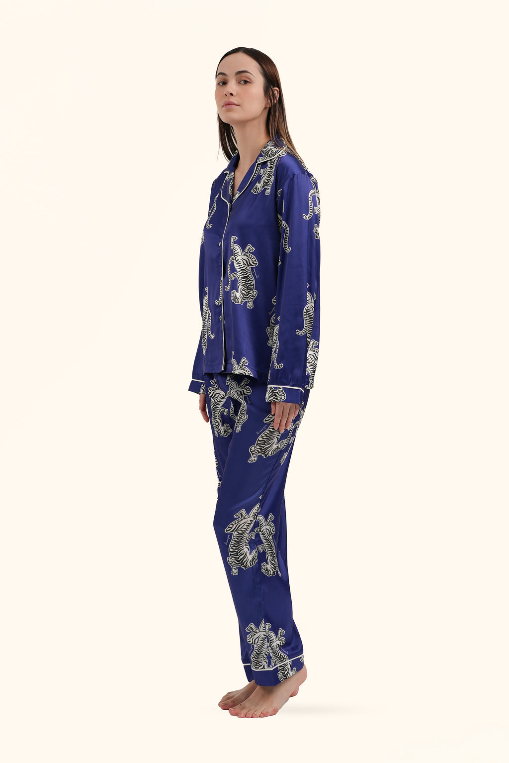 Tiger Luxe Blue Set