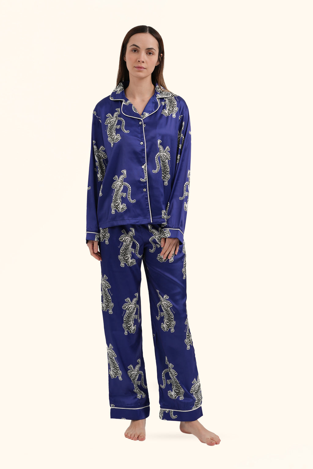 Tiger Luxe Blue Set