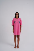 Pink Star Sleeping Shirt