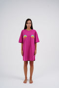 Raspberry Shell Sleeping Shirt