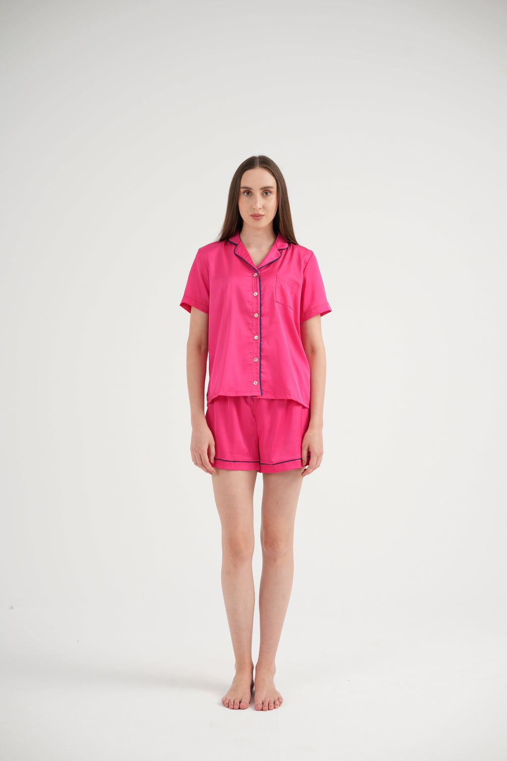 Mia Fuchsia Shorts Set
