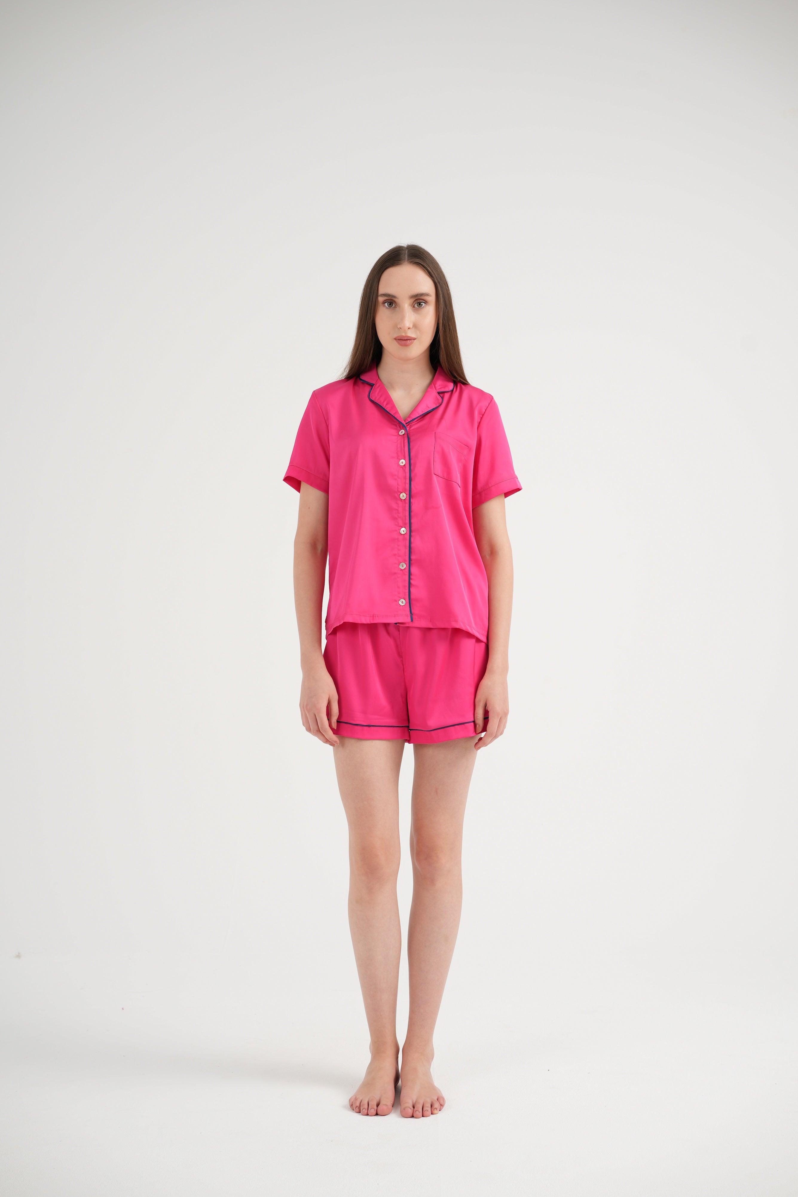 Mia Fuchsia Shorts Set
