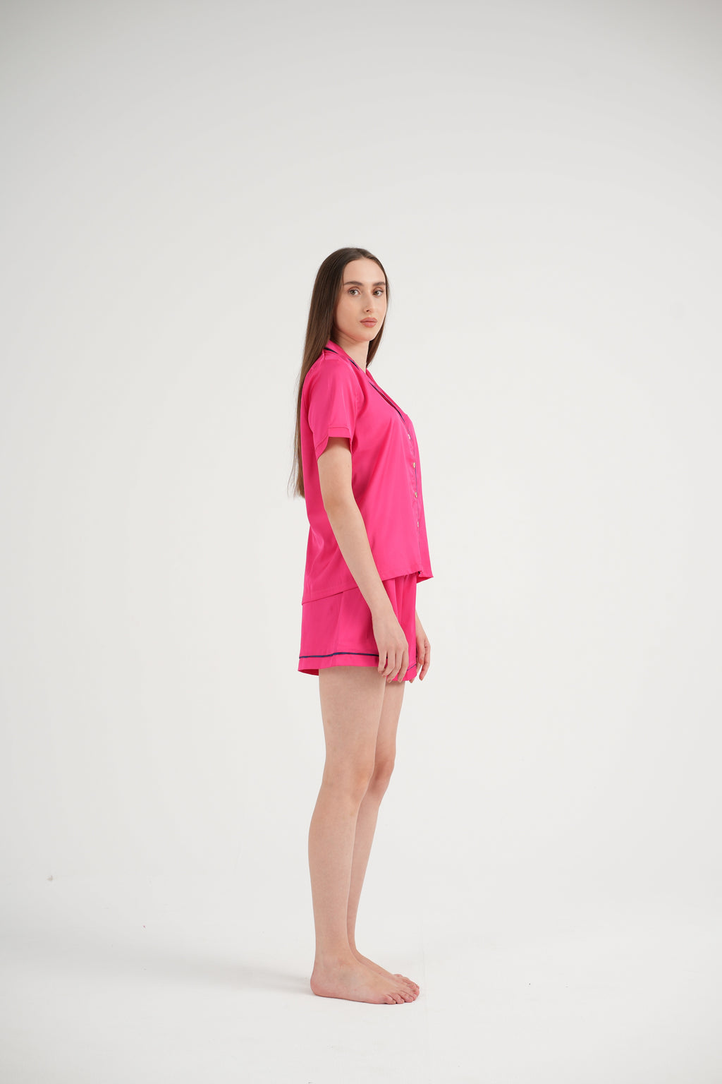 Mia Fuchsia Shorts Set