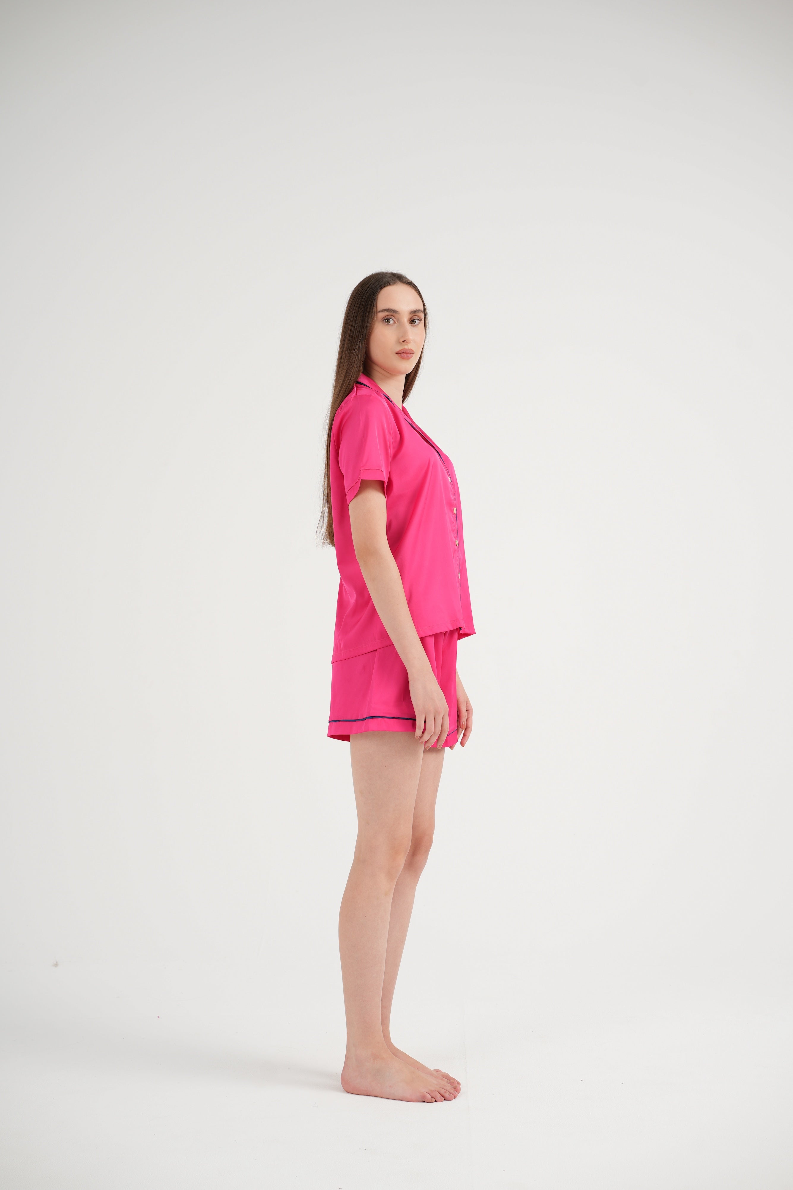 Mia Fuchsia Shorts Set
