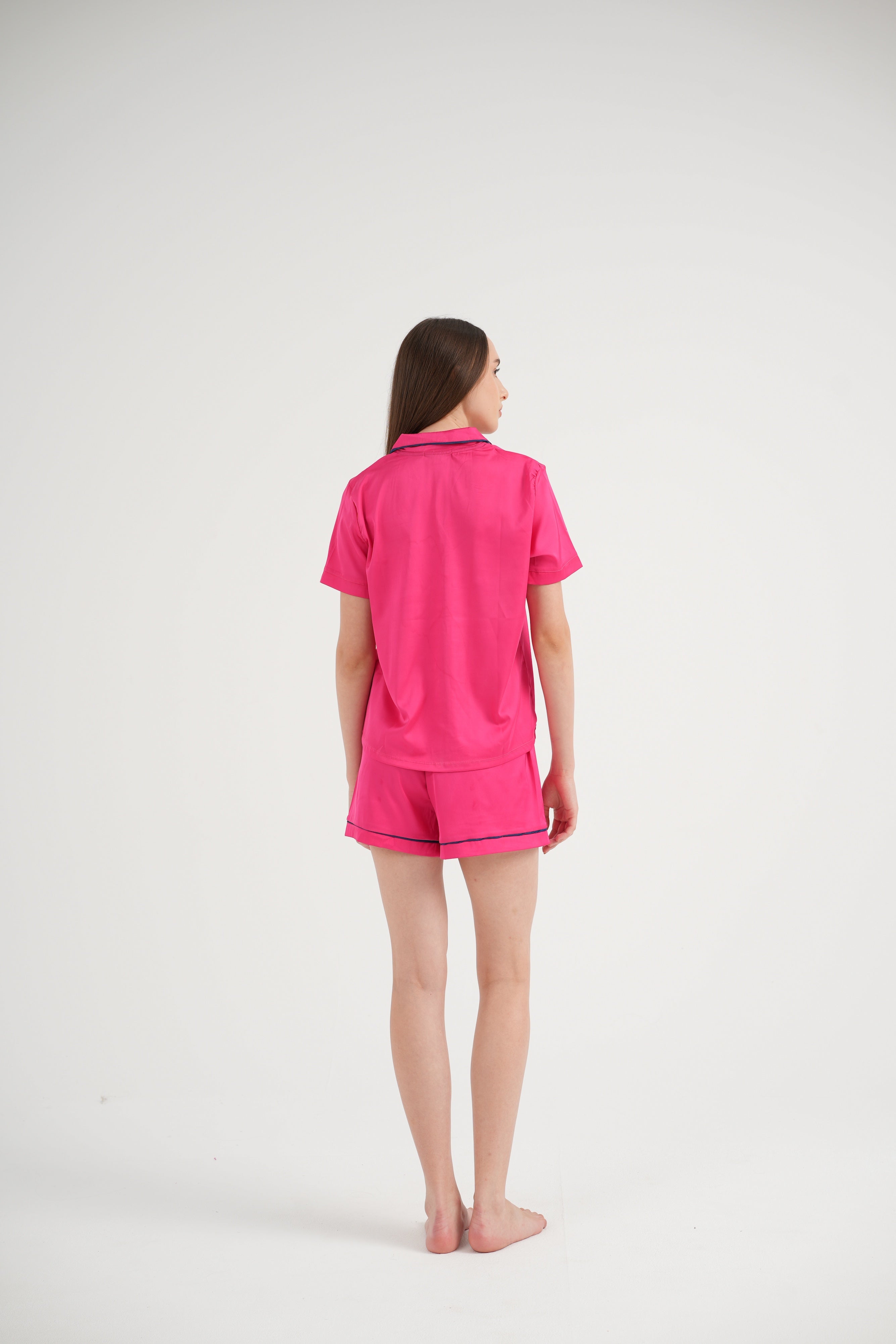 Mia Fuchsia Shorts Set
